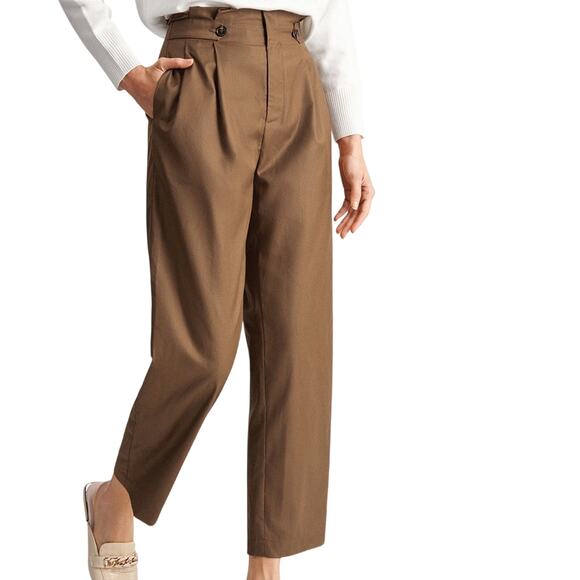 NWT REVOLVE  ANTHROPOLOGIE lovers COMMENSE feeling free wide leg dress pants M - Picture 1 of 9
